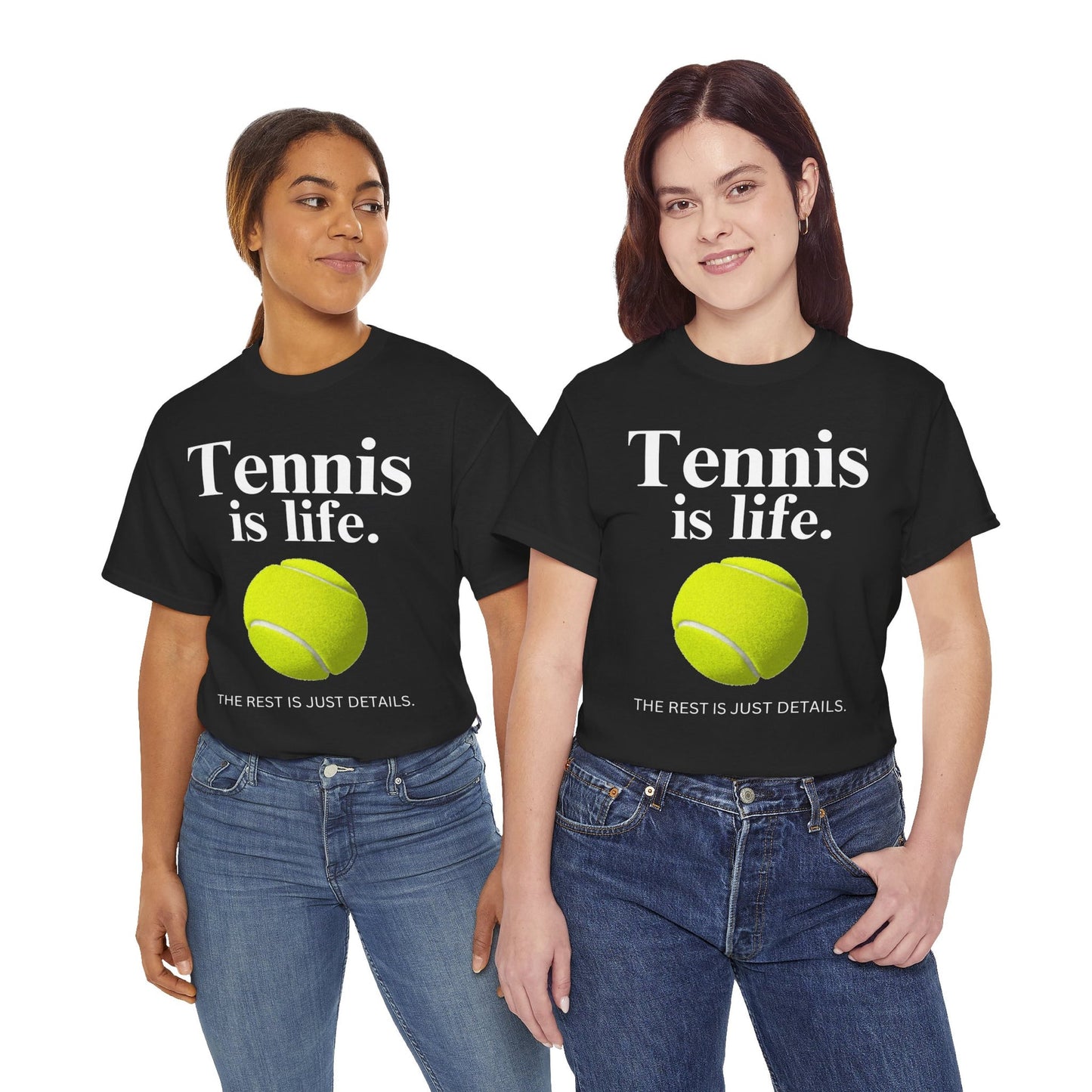 TENNIS IS LIFE  - Tennis Basic Tee