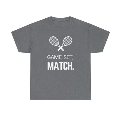 GAME SET MATCH 1 - Tennis Basic Tee