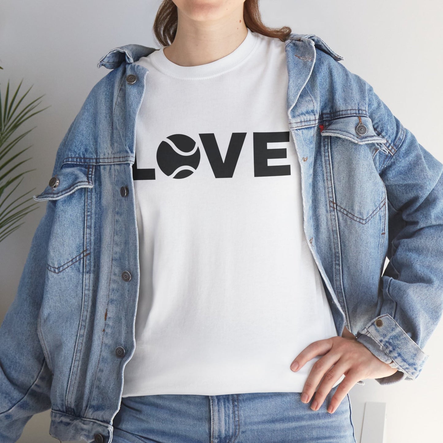 LOVE 6 - Tennis Basic Tee