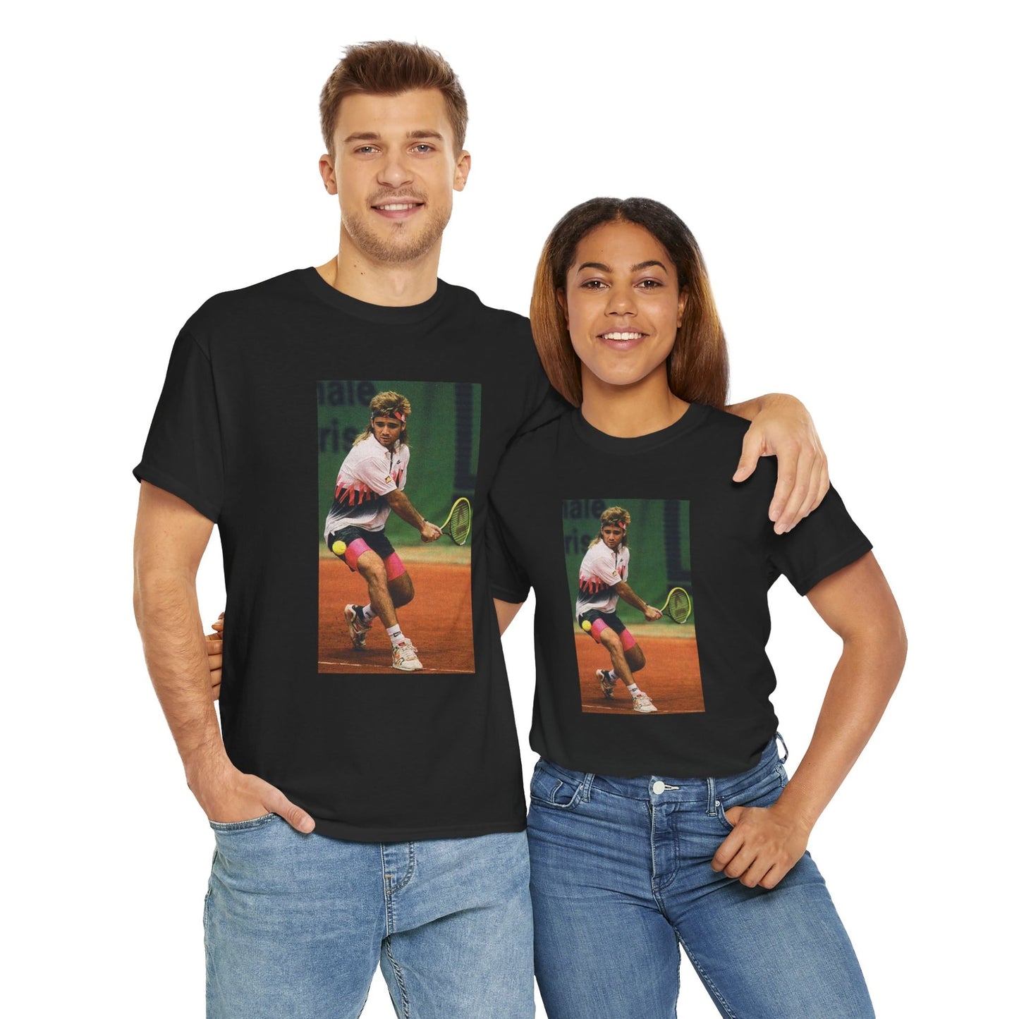 AGASSI 1 - Tennis Basic Tee