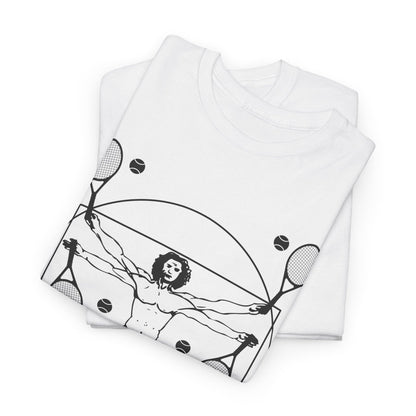 VITRUVIAN MAN (LEONARDO DA VINCI) - Tennis Basic Tee