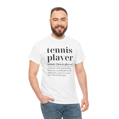 TENNIS PLAYER 1 - Tennis Basic Tee