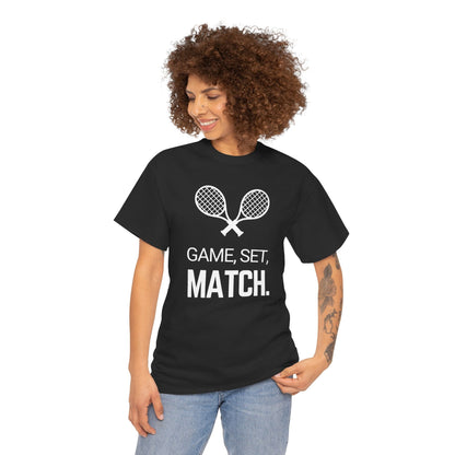 GAME SET MATCH 1 - Tennis Basic Tee