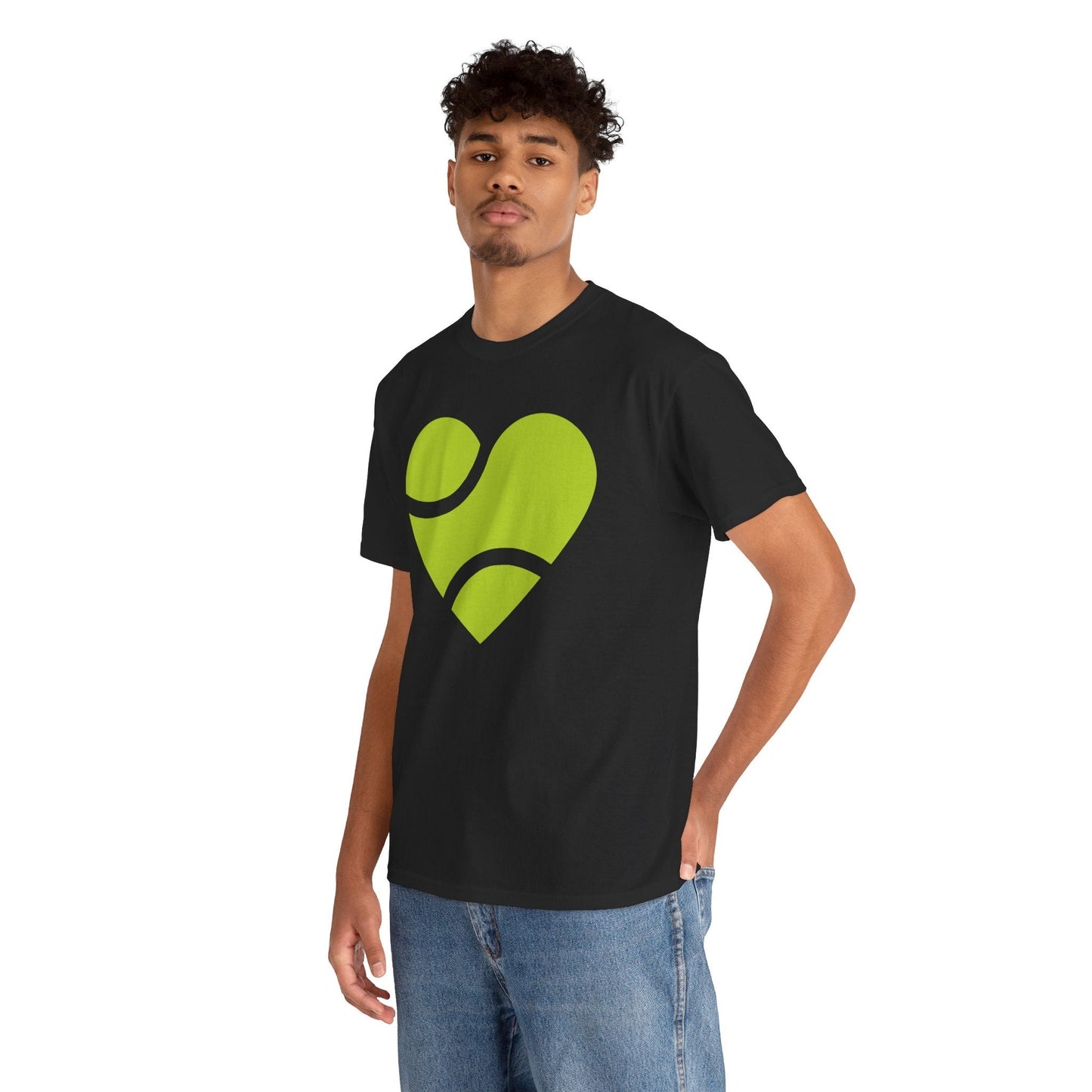 HEART - BALL - Tennis Basic Tee