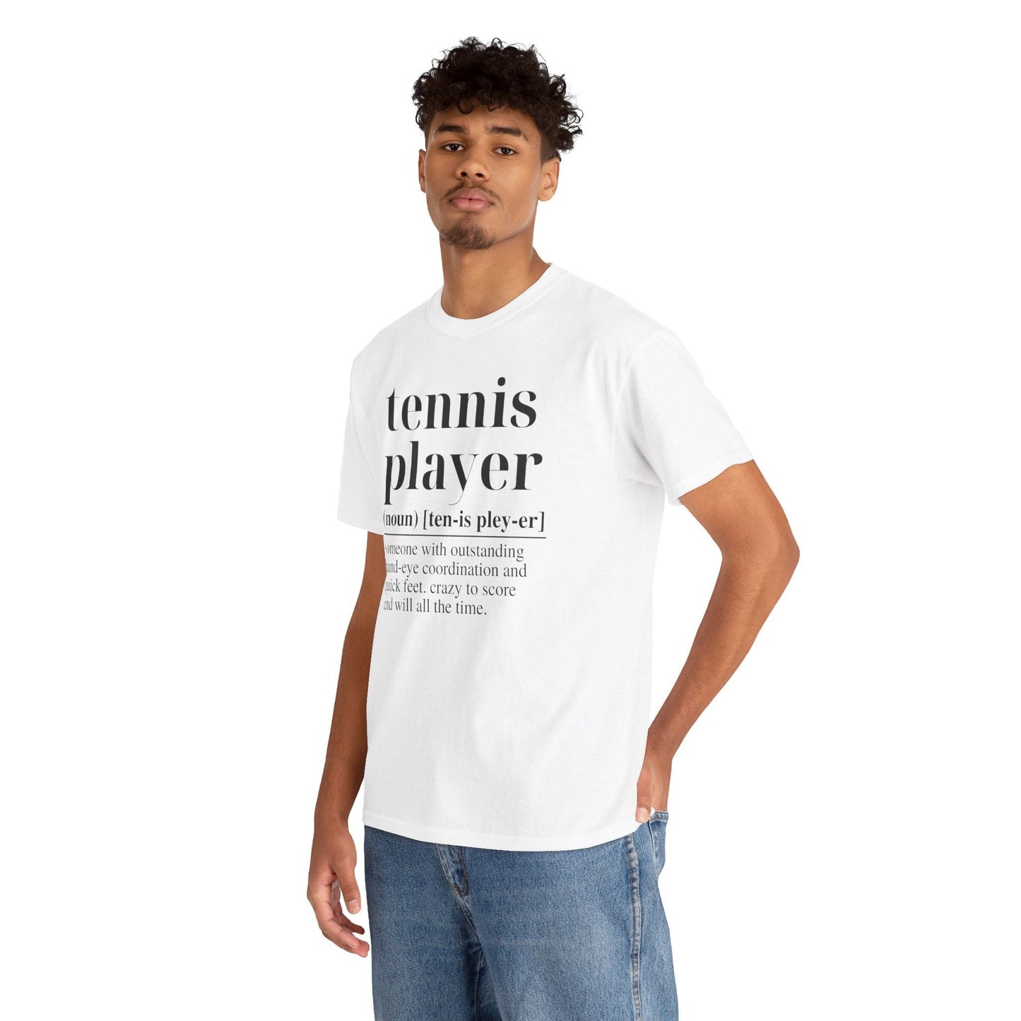 TENNIS PLAYER 1 - Tennis Basic Tee