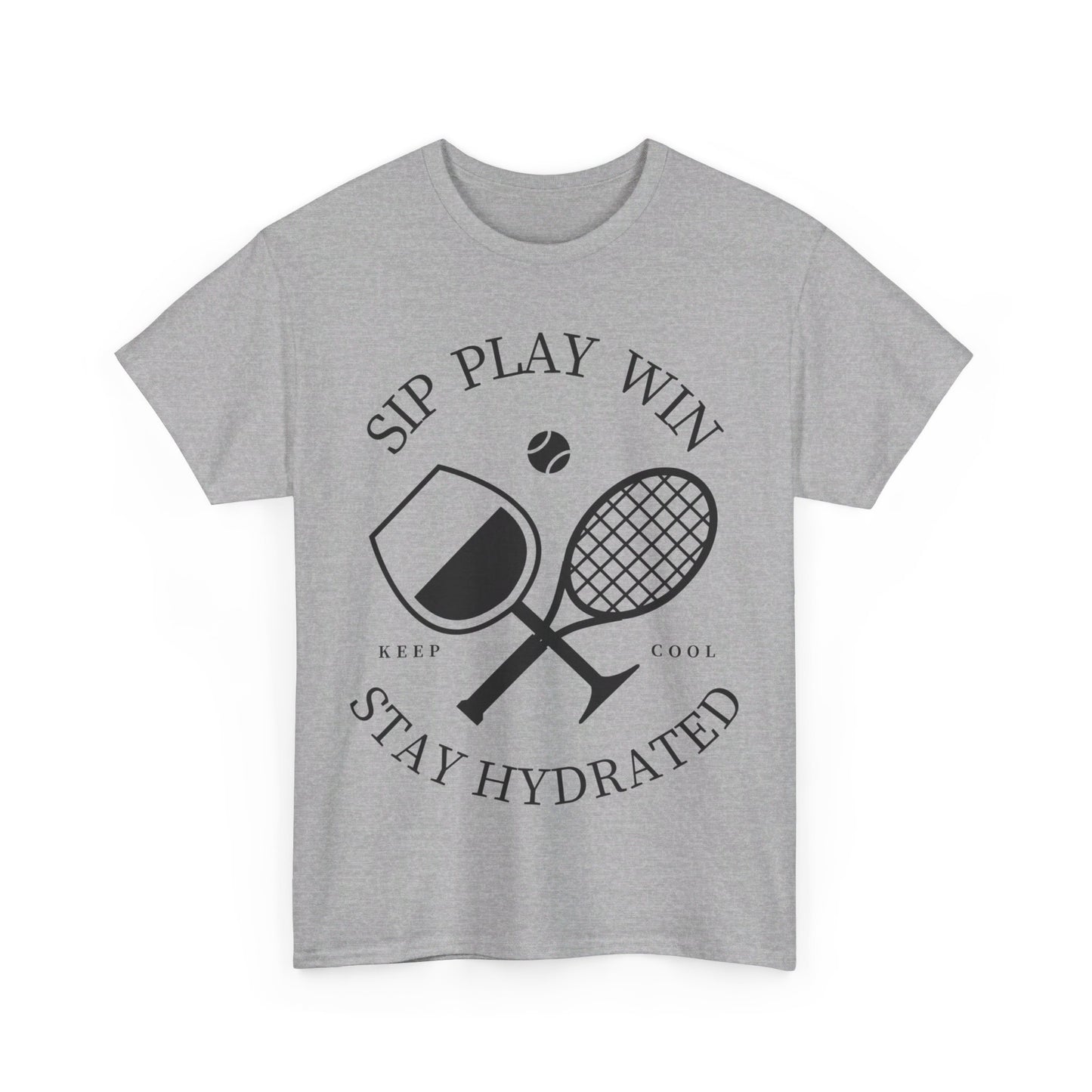 STAY HYDRATED - Tennis Basic Tee