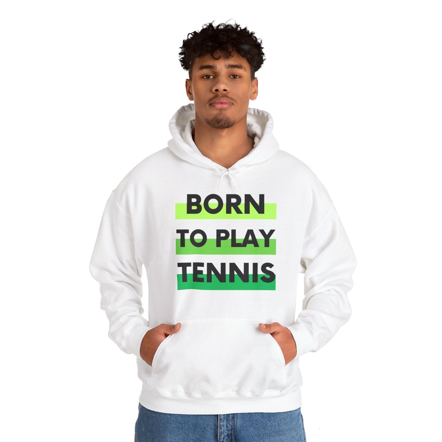 BORN TO PLAY TENNIS - Tennis Hoodie