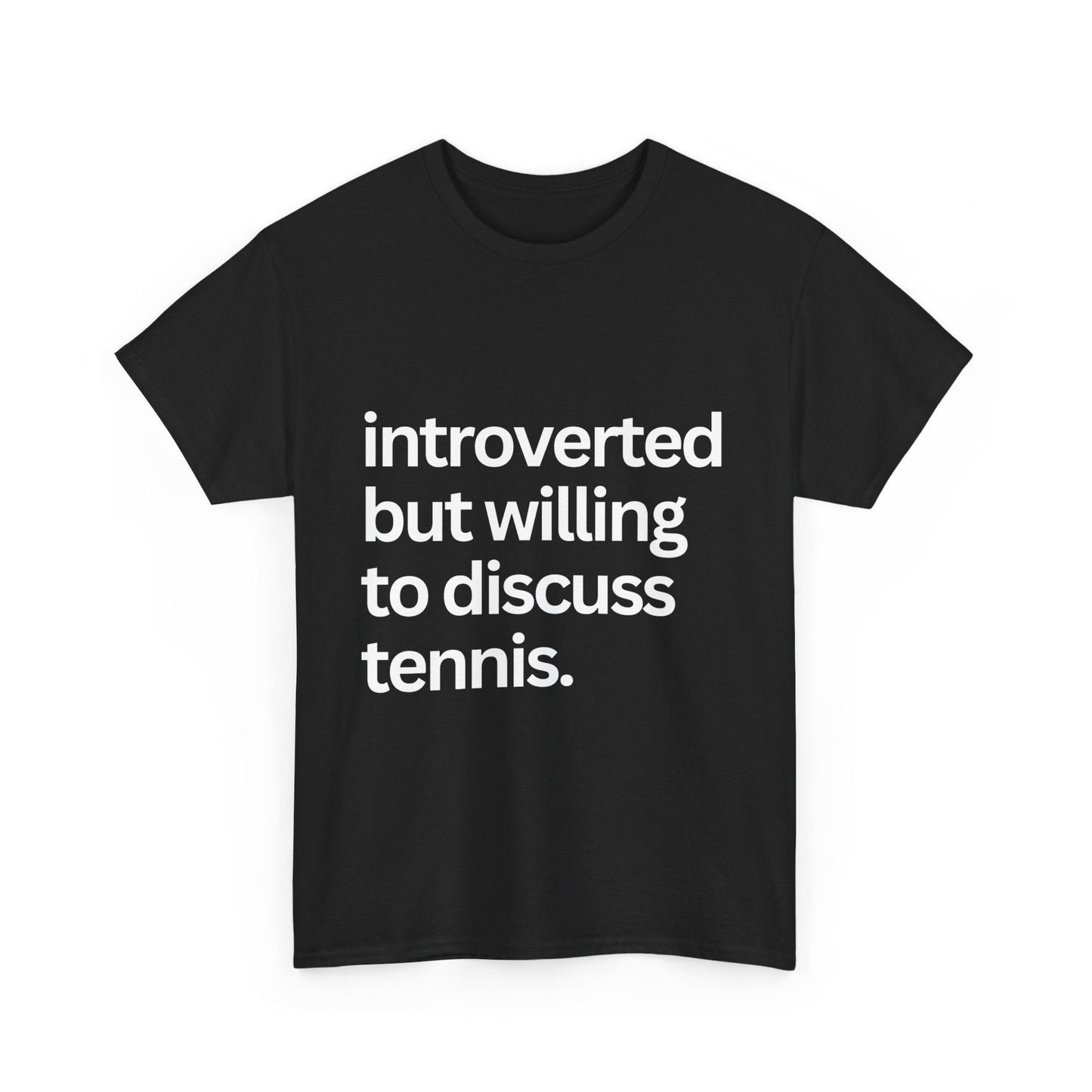 INTROVERT - Tennis Basic Tee