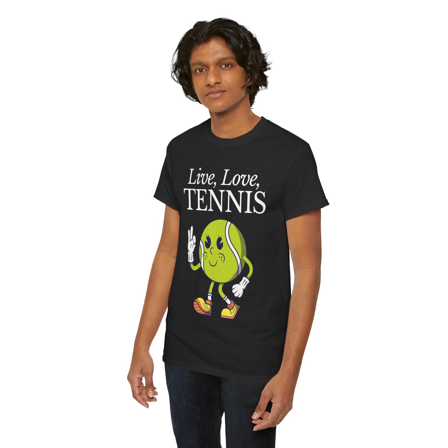 LIVE LOVE TENNIS - Tennis Basic Tee