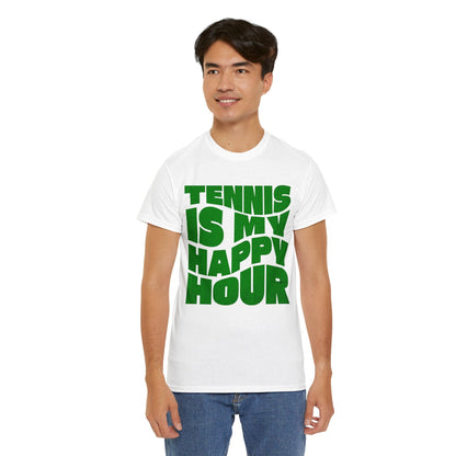 HAPPY HOUR - Tennis Basic Tee