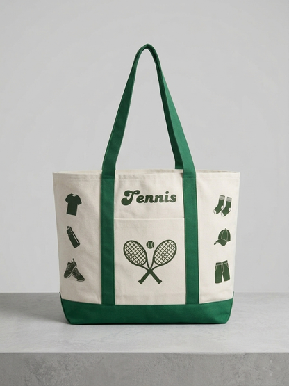 TENNIS XL TOTE BAG 1 (Green)
