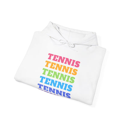 DOWN THE LINE - Tennis Hoodie