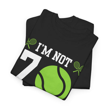 70 YEAR OLD TENNIS PLAYER - Tennis Basic Tee