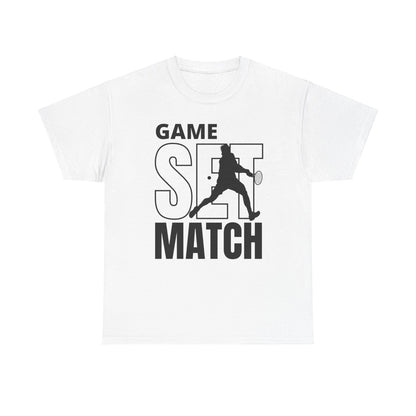 GAME SET MATCH 2 - Tennis Basic Tee