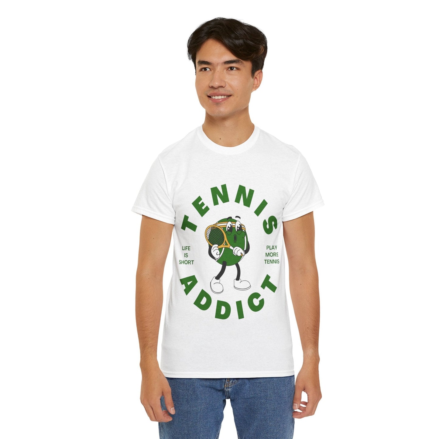 TENNIS ADDICT 1 - Tennis Basic Tee