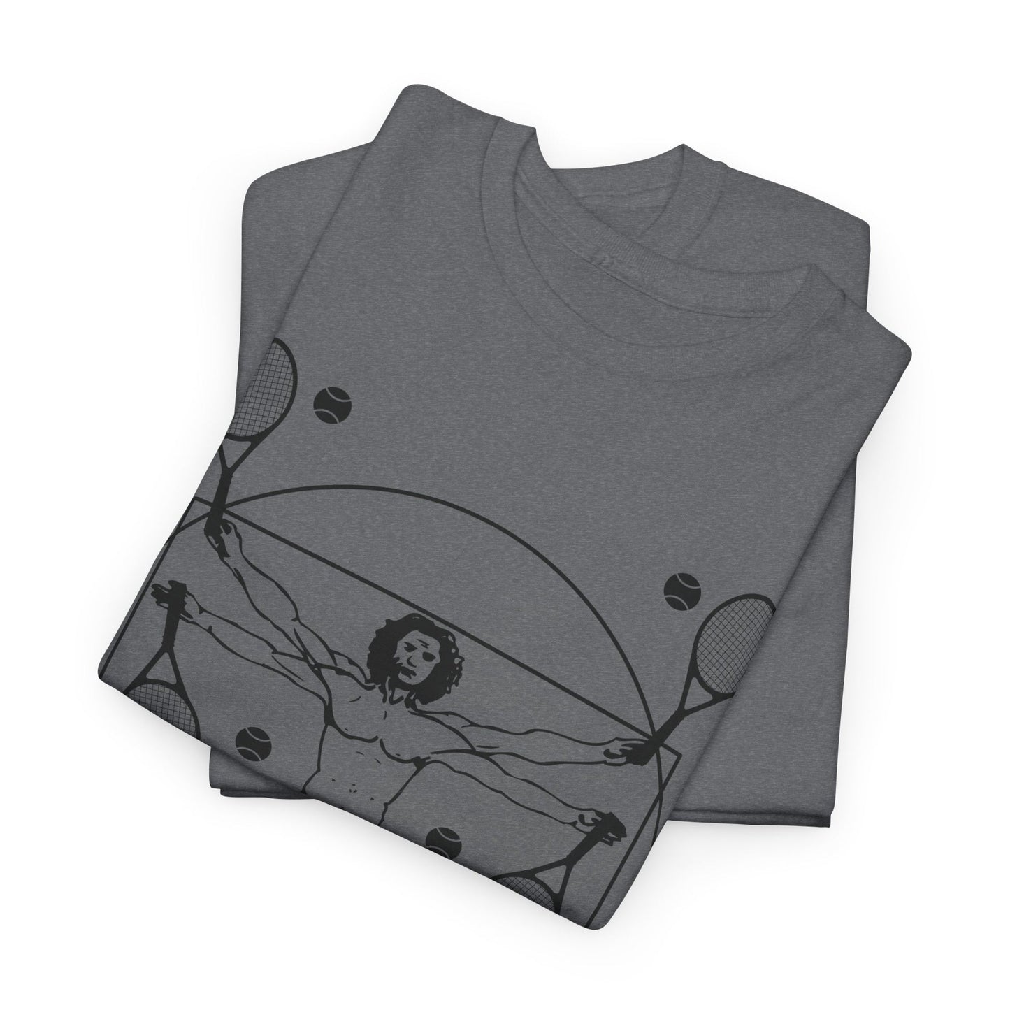 VITRUVIAN MAN (LEONARDO DA VINCI) - Tennis Basic Tee