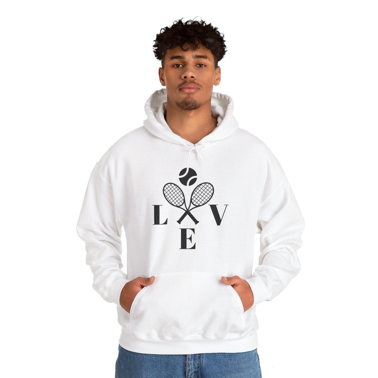 LOVE 2 - Tennis Hoodie