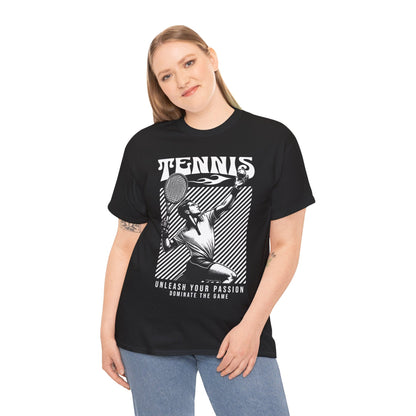 DOMINATE - Tennis Basic Tee