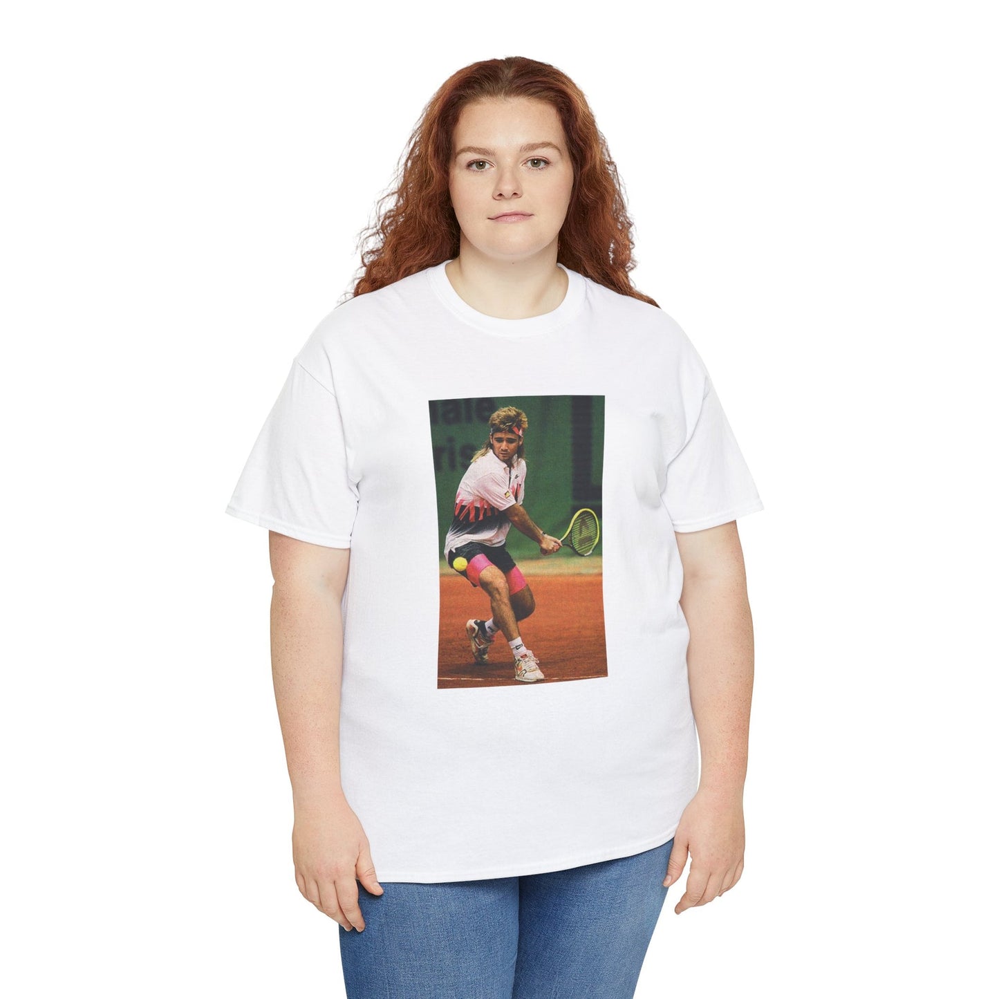 AGASSI 1 - Tennis Basic Tee