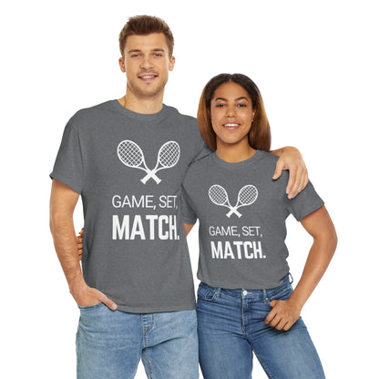 GAME SET MATCH 1 - Tennis Basic Tee