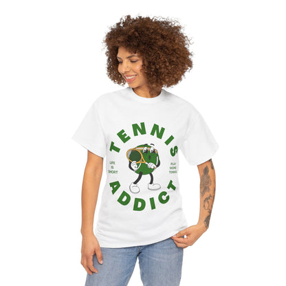 TENNIS ADDICT 1 - Tennis Basic Tee