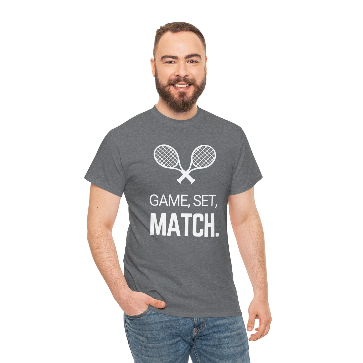 GAME SET MATCH 1 - Tennis Basic Tee