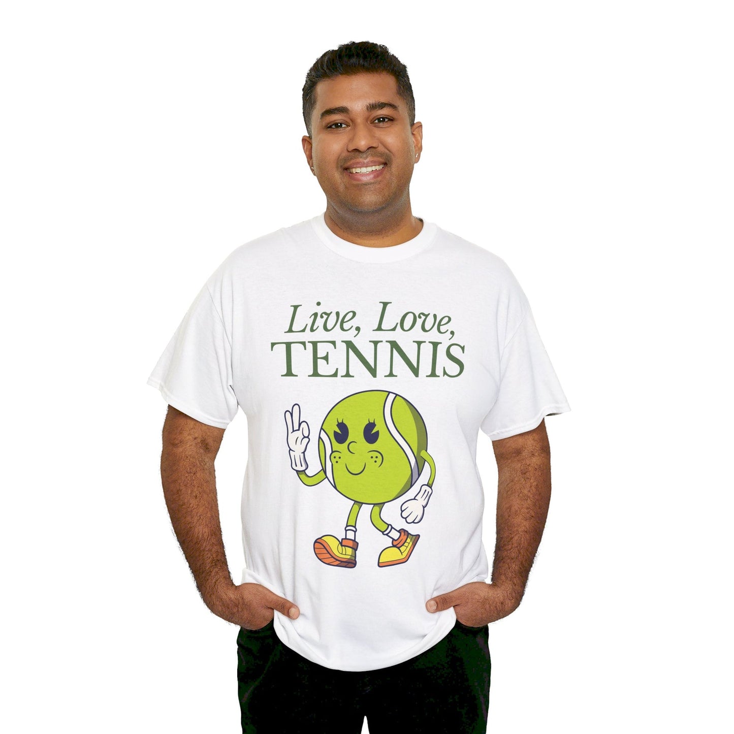 LIVE LOVE TENNIS - Tennis Basic Tee