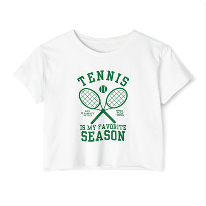 TENNIS SEASON - Crop Top