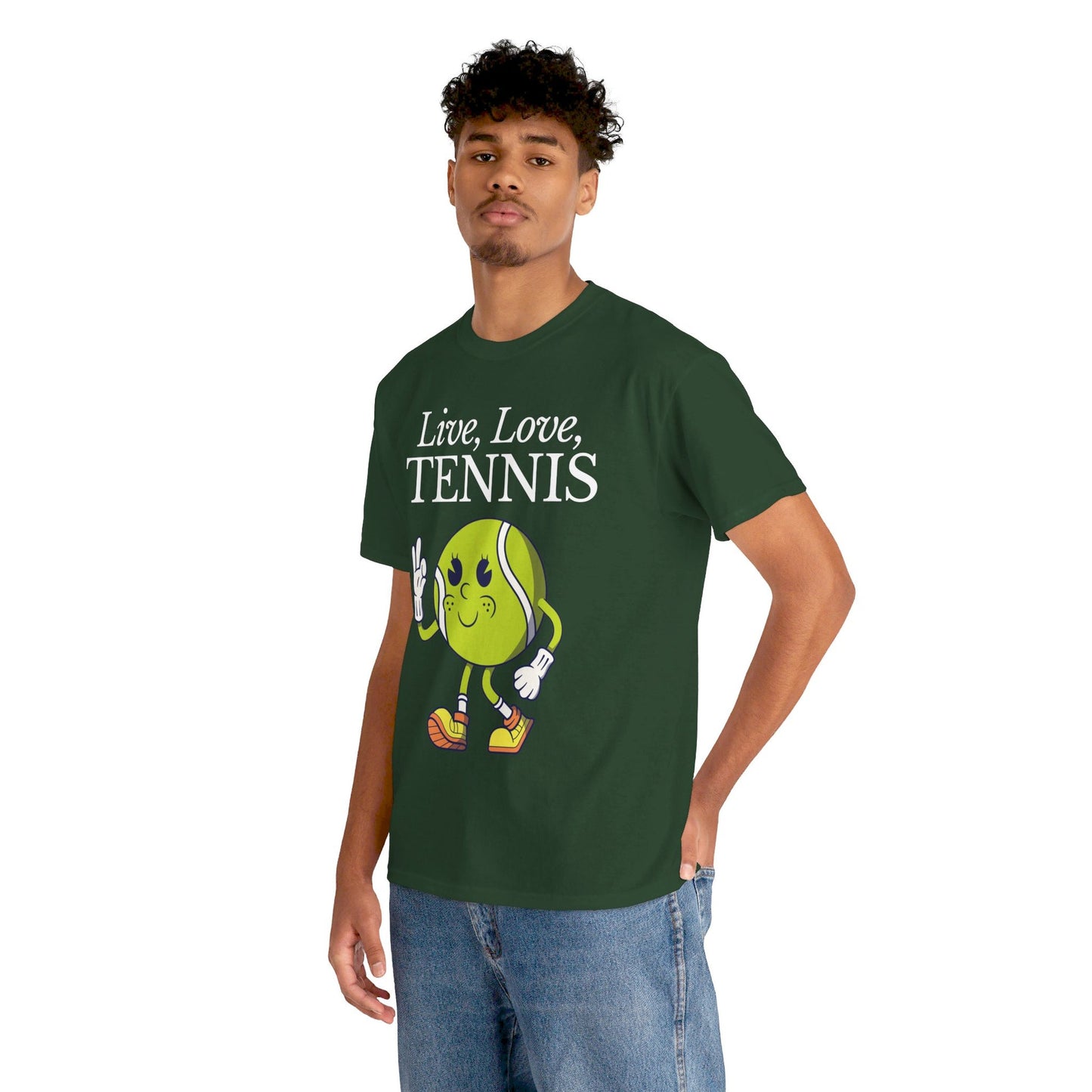 LIVE LOVE TENNIS - Tennis Basic Tee