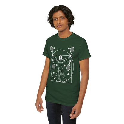 VITRUVIAN MAN (LEONARDO DA VINCI) - Tennis Basic Tee