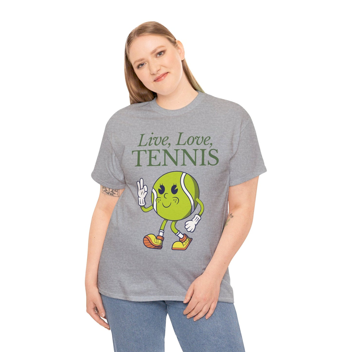 LIVE LOVE TENNIS - Tennis Basic Tee