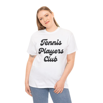 TENNIS PLAYERS CLUB - Tennis Basic Tee