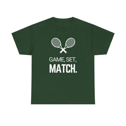 GAME SET MATCH 1 - Tennis Basic Tee