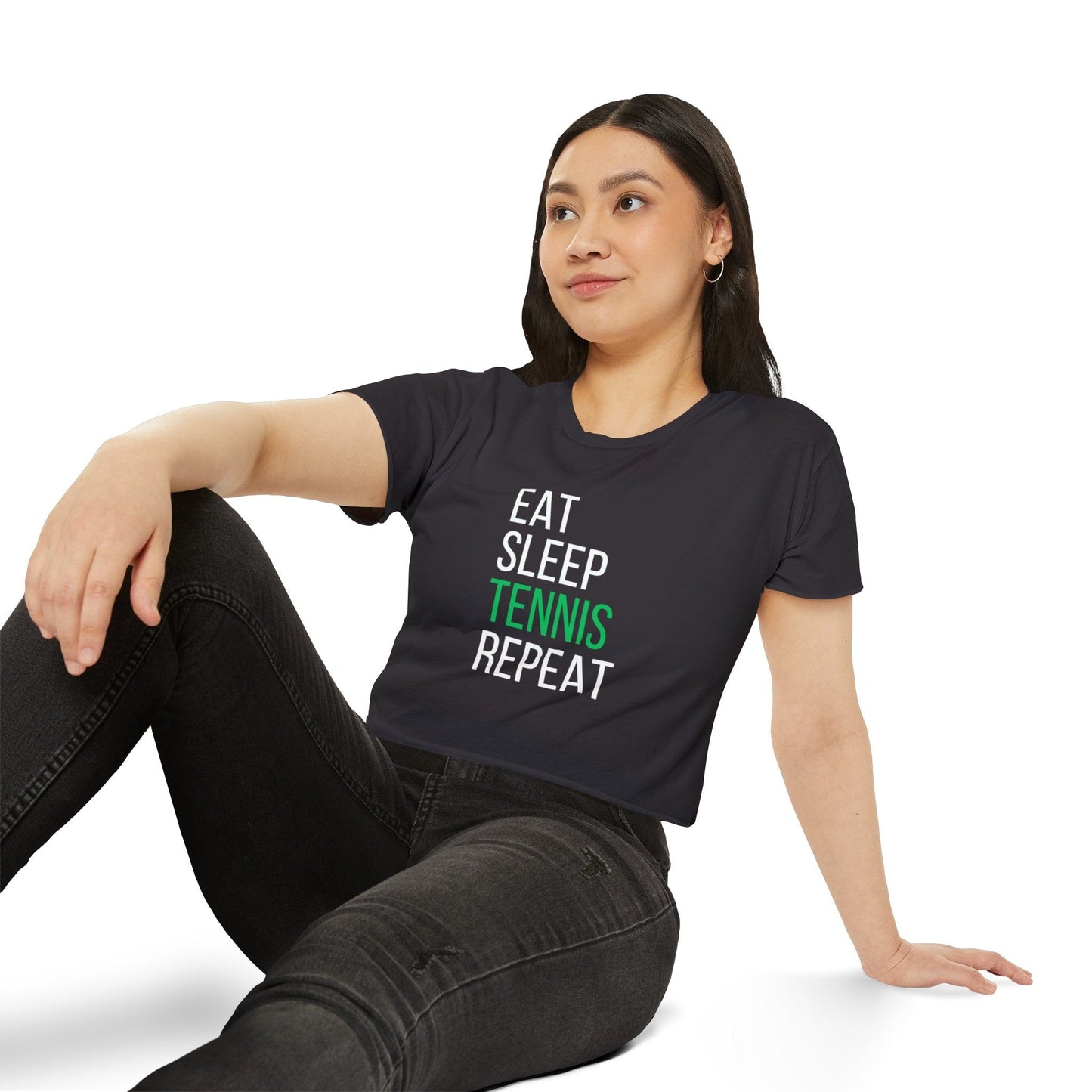 EAT SLEEP - Crop Top