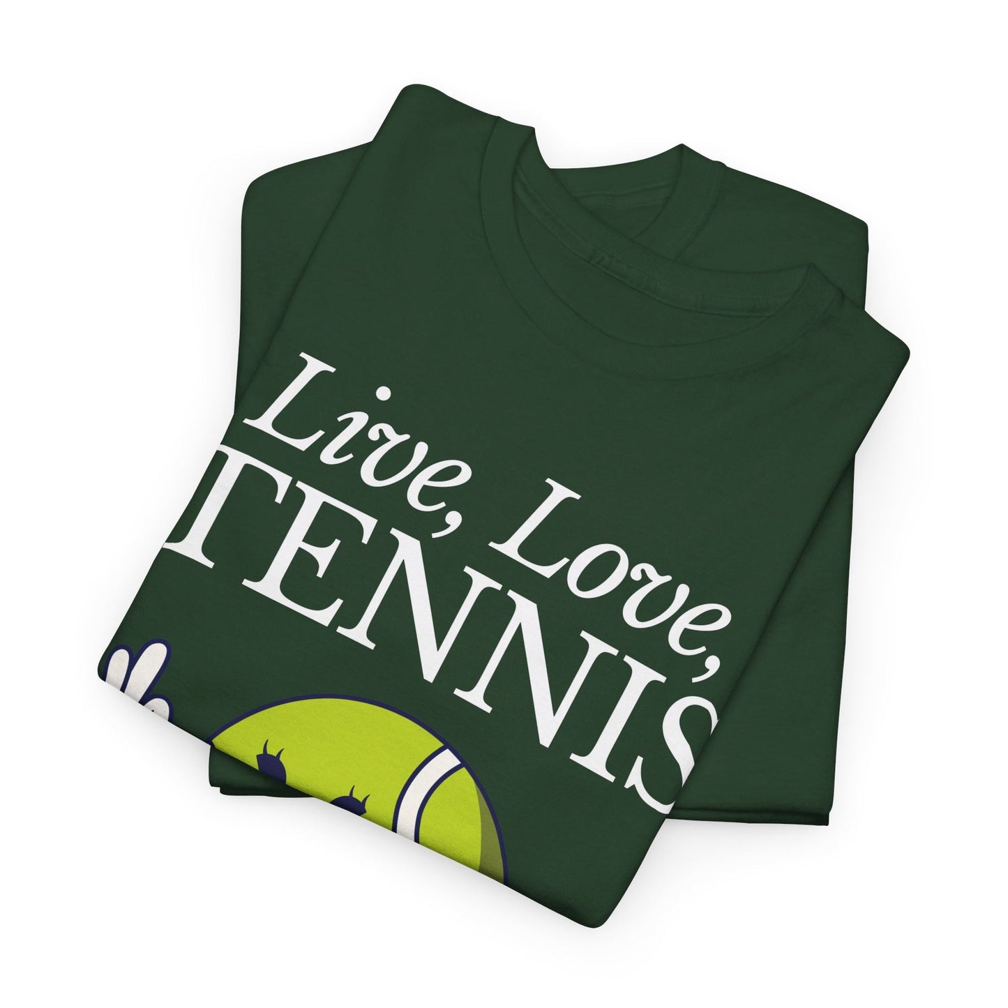 LIVE LOVE TENNIS - Tennis Basic Tee