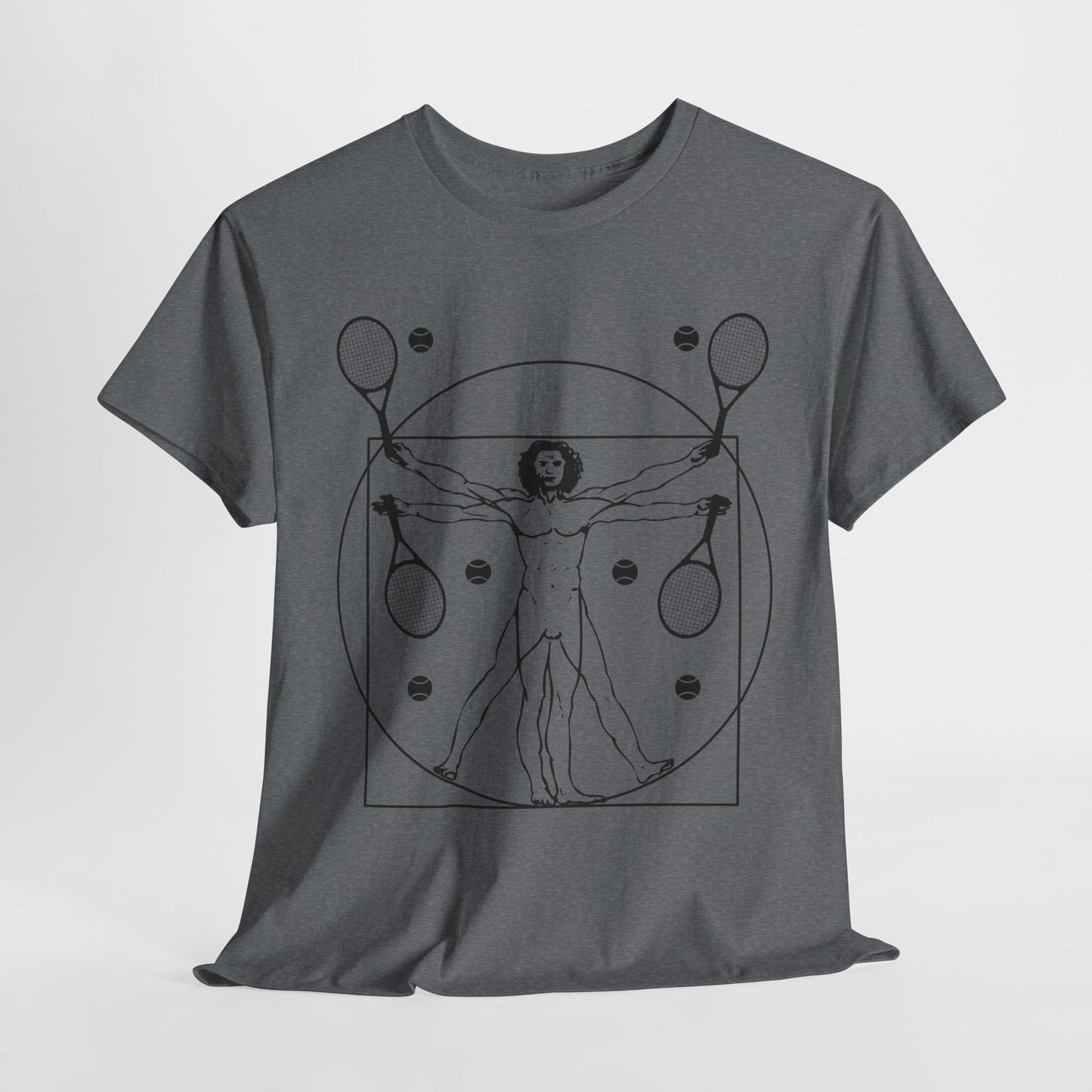 VITRUVIAN MAN (LEONARDO DA VINCI) - Tennis Basic Tee