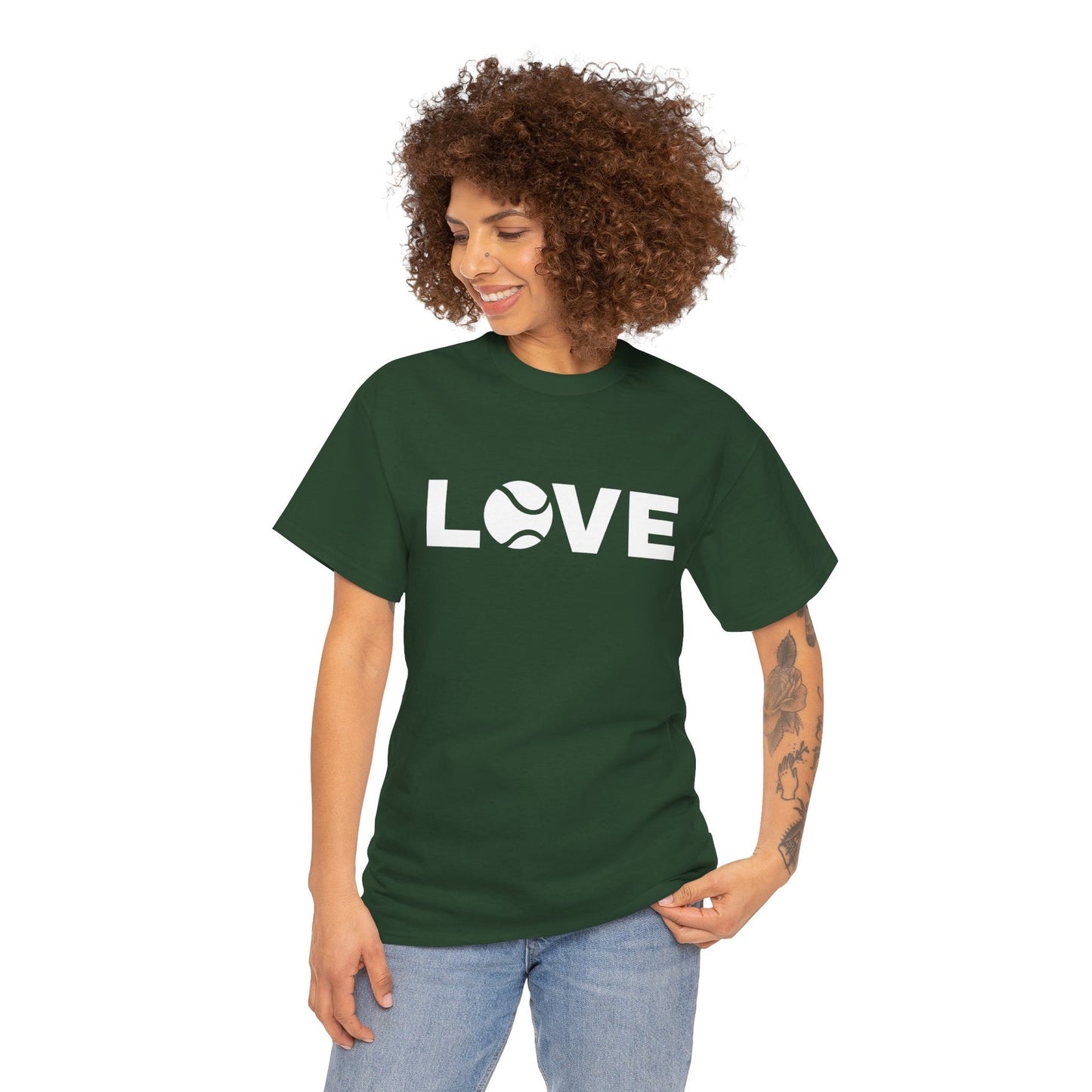 LOVE 6 - Tennis Basic Tee