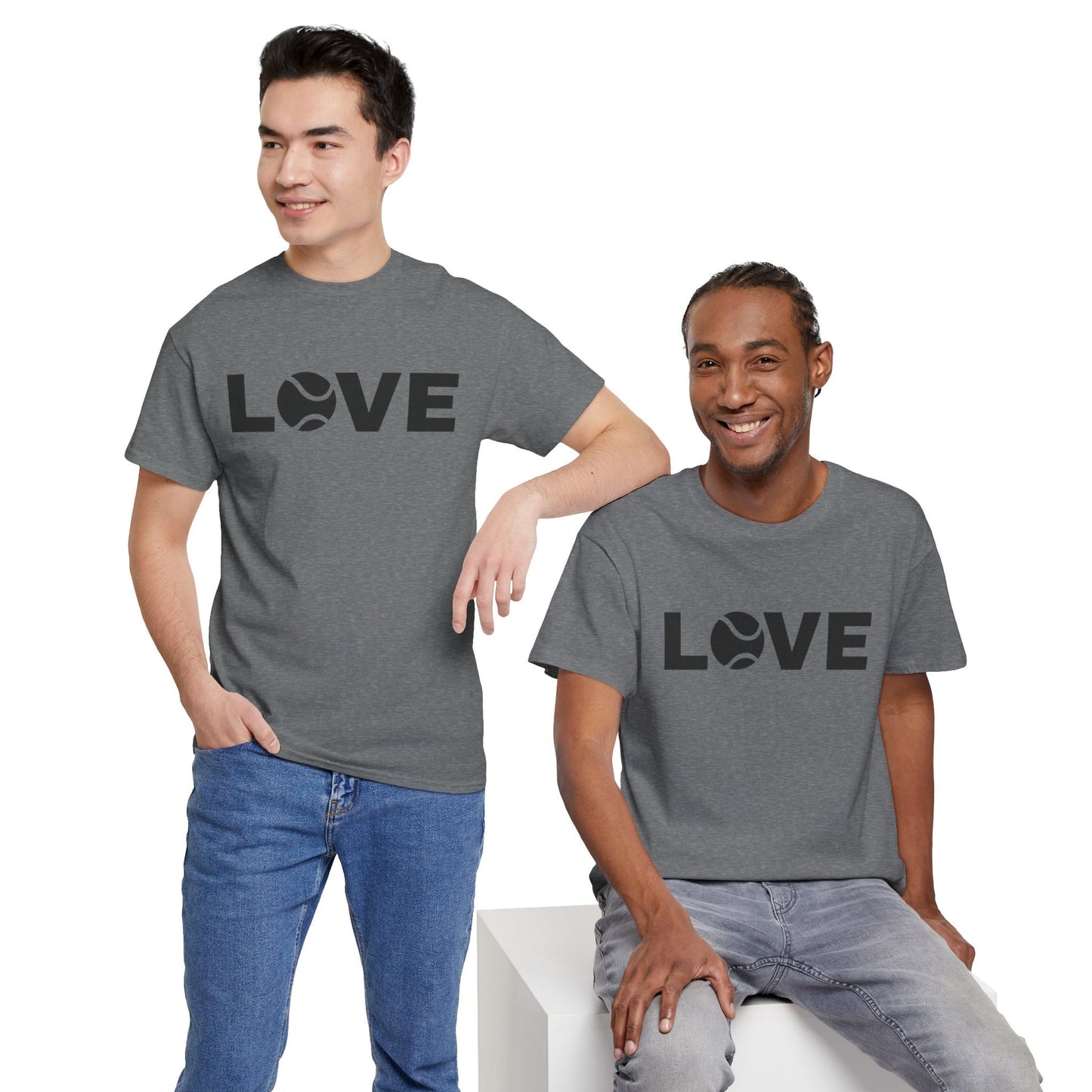 LOVE 6 - Tennis Basic Tee