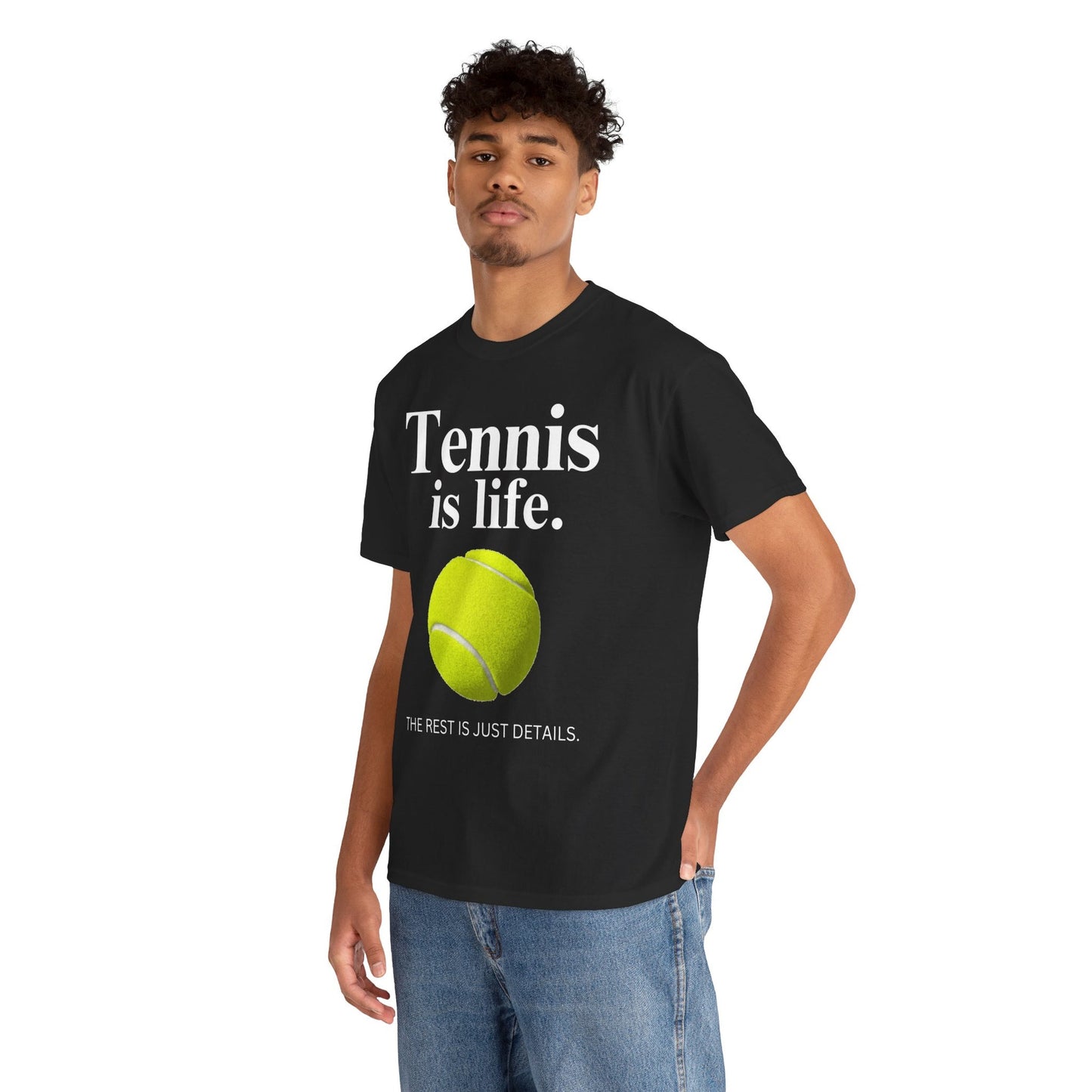 TENNIS IS LIFE  - Tennis Basic Tee