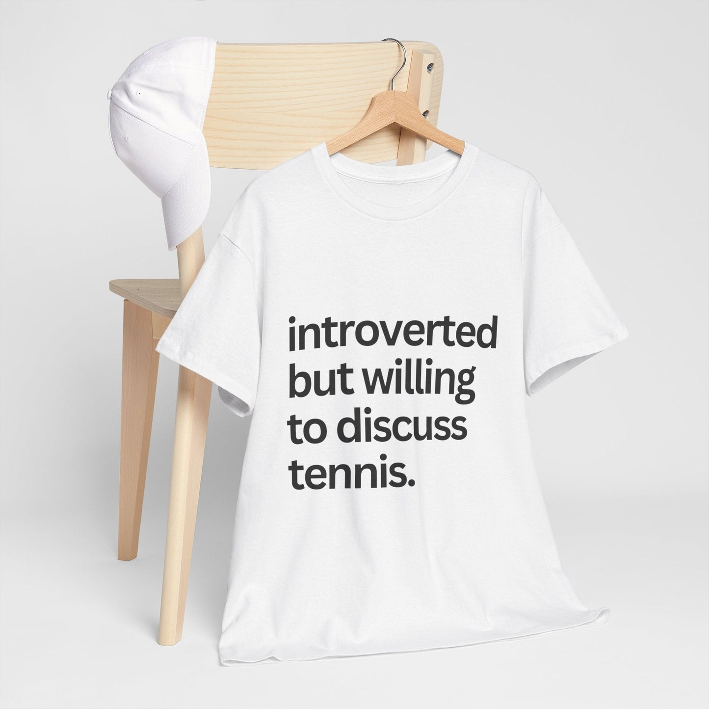 INTROVERT - Tennis Basic Tee