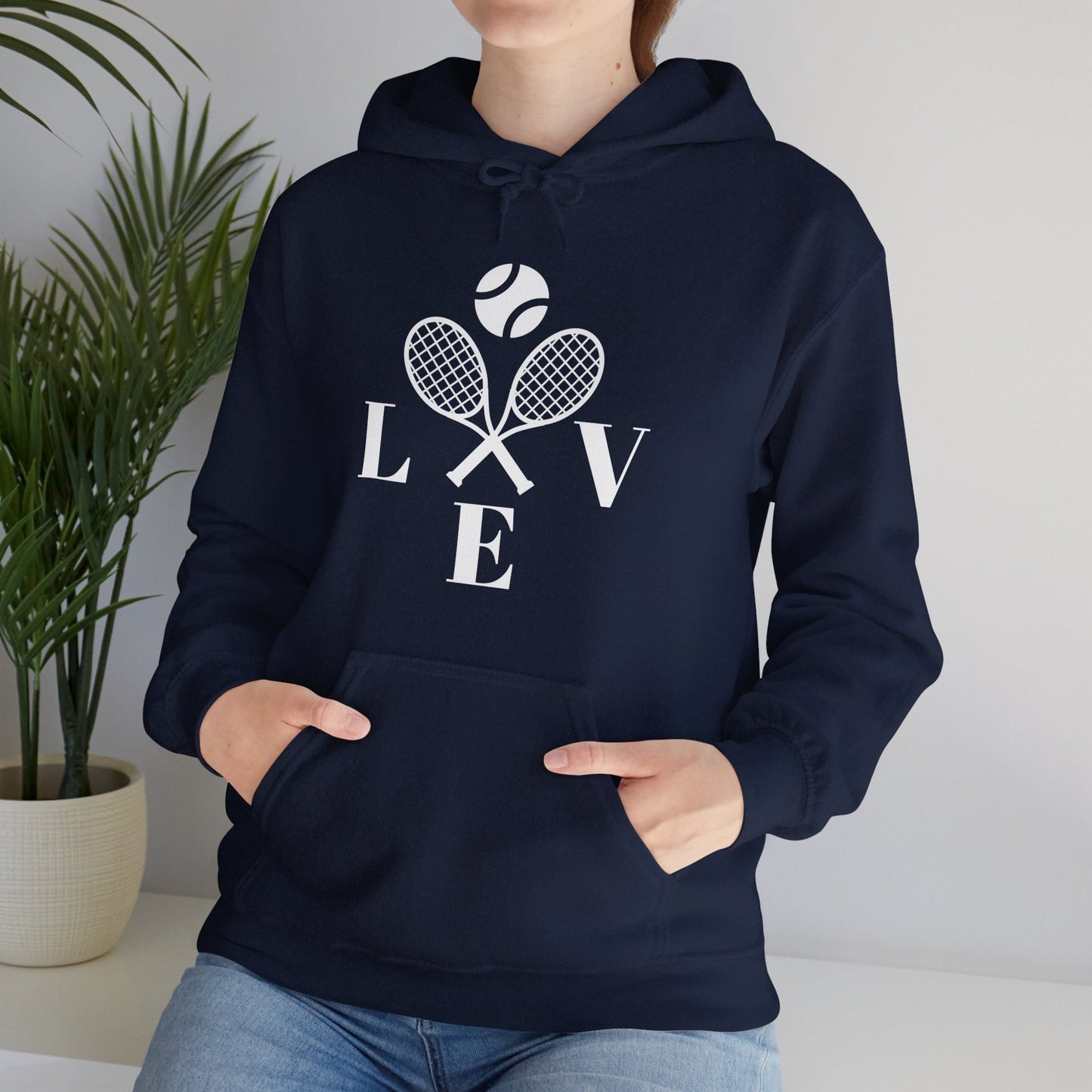 LOVE 2 - Tennis Hoodie