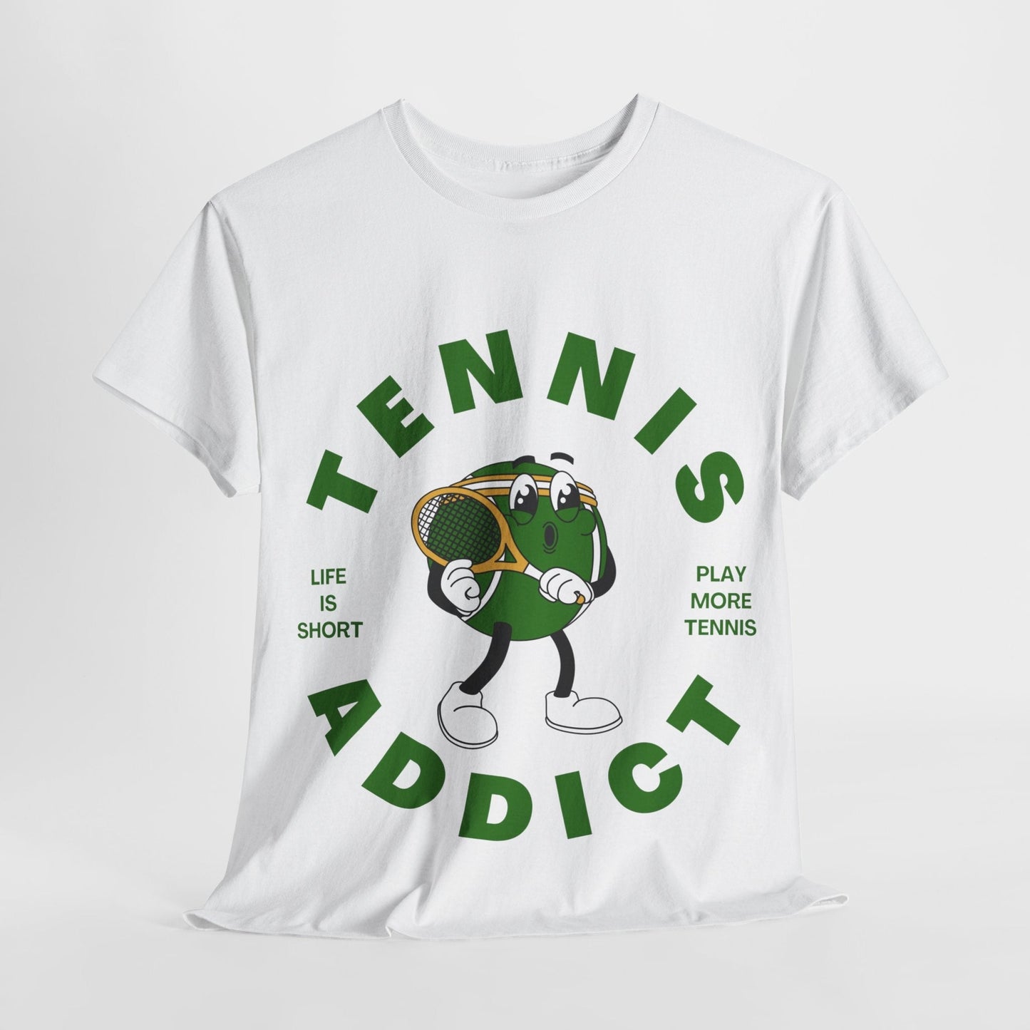 TENNIS ADDICT 1 - Tennis Basic Tee