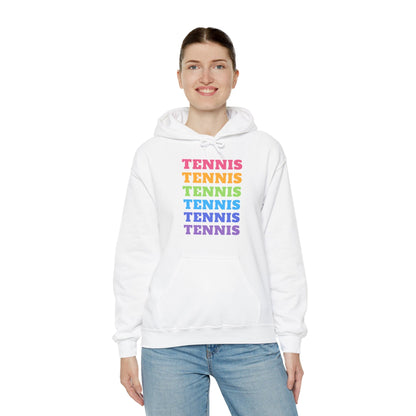 DOWN THE LINE - Tennis Hoodie