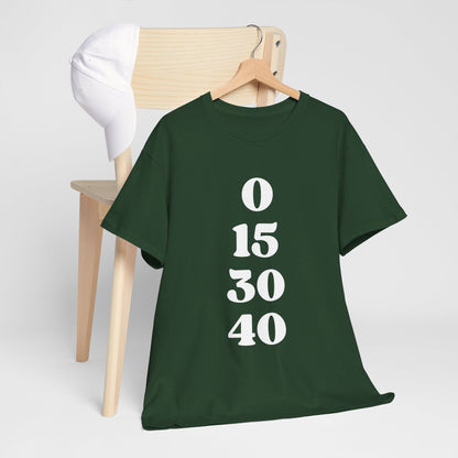 SCORE 1 - Tennis Basic Tee