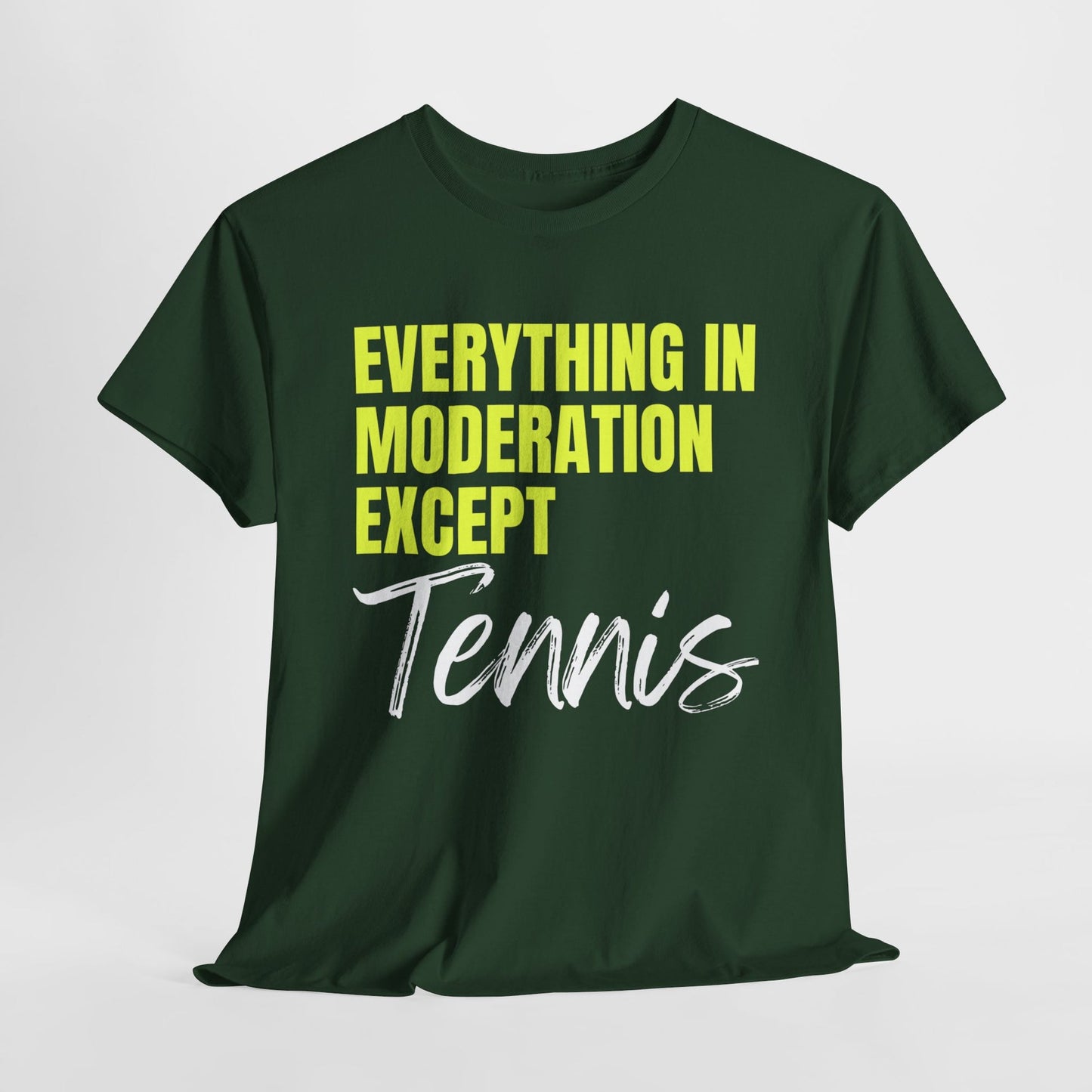 MODERATION - Tennis Basic Tee