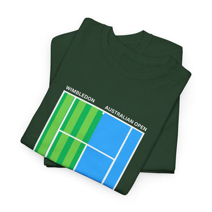 GRANDSLAM TOURNAMENTS 1 - Tennis Basic Tee