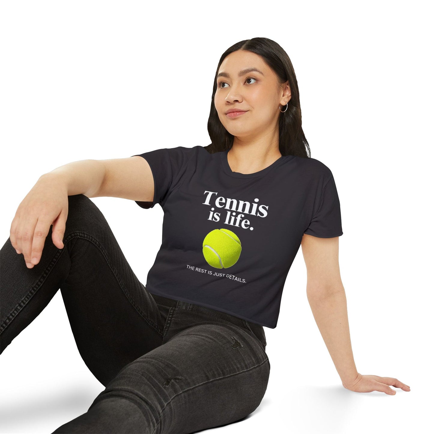 TENNIS IS LIFE - Crop Top