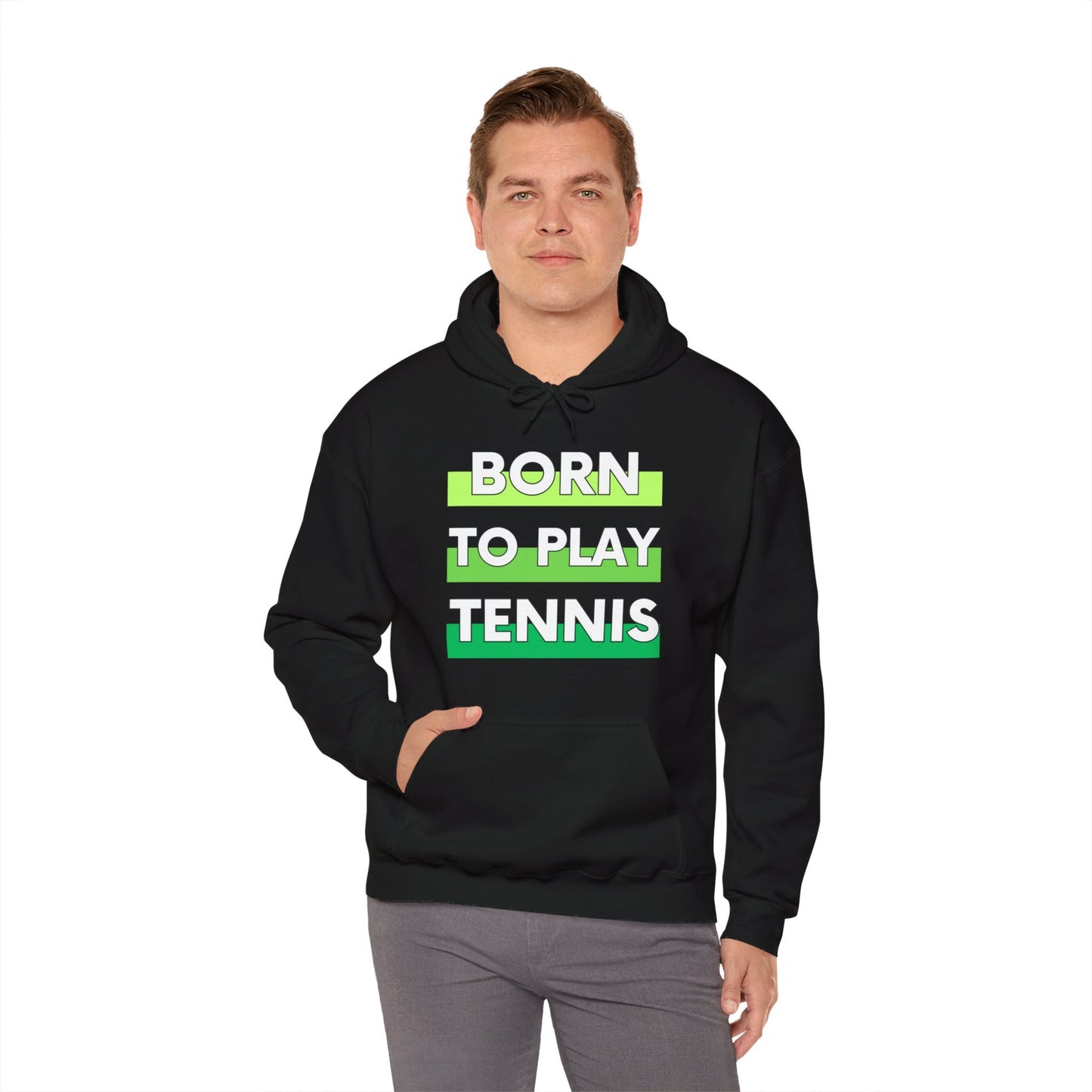 BORN TO PLAY TENNIS - Tennis Hoodie