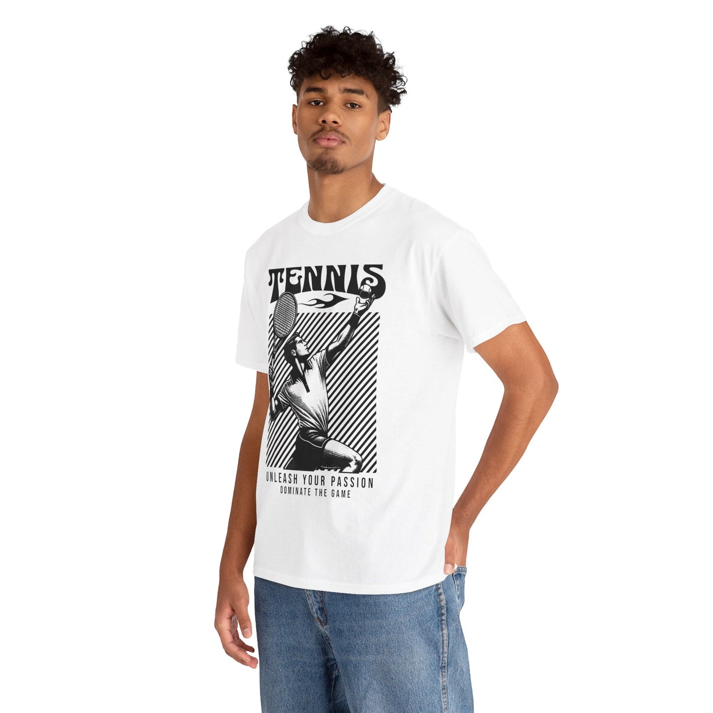 DOMINATE - Tennis Basic Tee