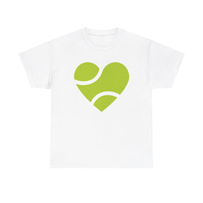 HEART - BALL - Tennis Basic Tee